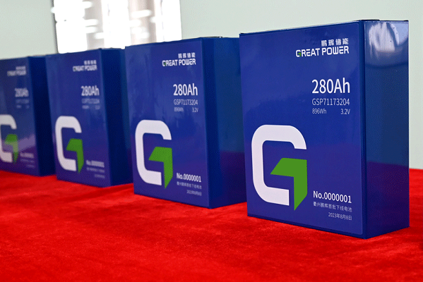 總投資135億元!鵬輝能源衢州儲能電池項目首批產品下線