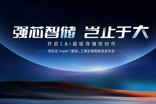 首家！首發！欣旺達開啟長壽命超級工商儲「欣」時代