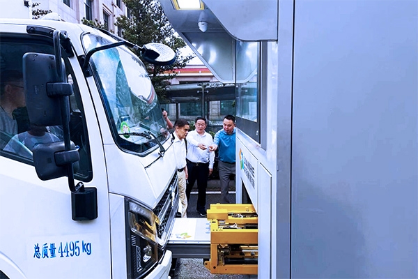 正式商業(yè)化落地！聯(lián)合新能源首座smart換電站落戶湖南長沙