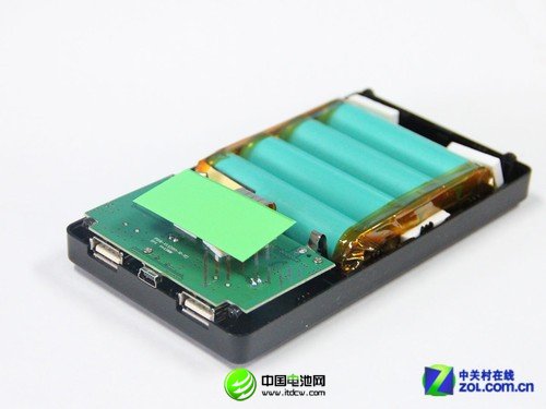 內(nèi)部四節(jié)18650電芯