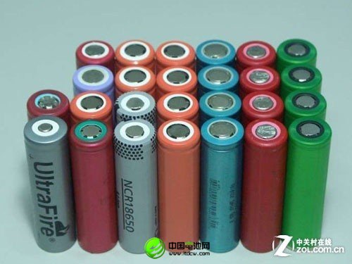 同為18650，但容量各不相同