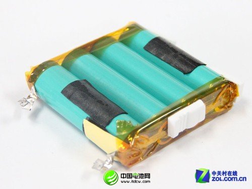 電芯上無(wú)任何標(biāo)識(shí)