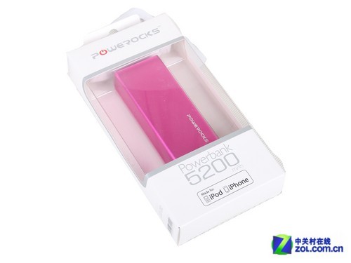 Powerocks(寶格石) Rose stone移動(dòng)電源的包裝