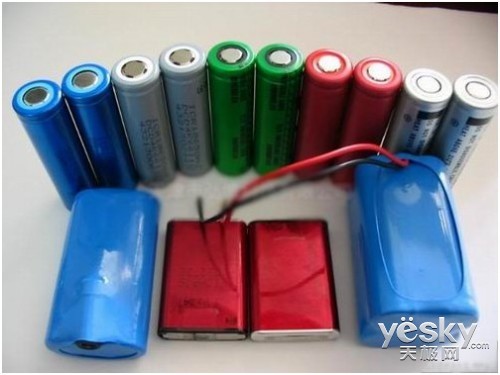 移動電源使用的 18650電芯和聚合物電芯