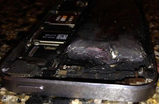 蘋果：iPhone5s電池冒煙爆炸是誰惹得禍？