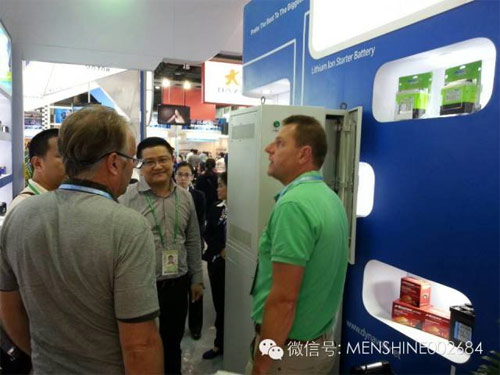 組圖：猛獅科技亮相第116屆廣交會 現場咨詢火爆