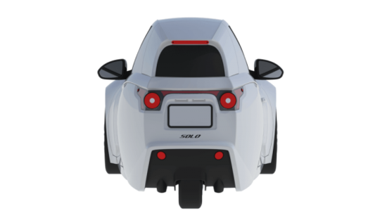 加拿大公司推出單人三輪電動汽車 續航120公里