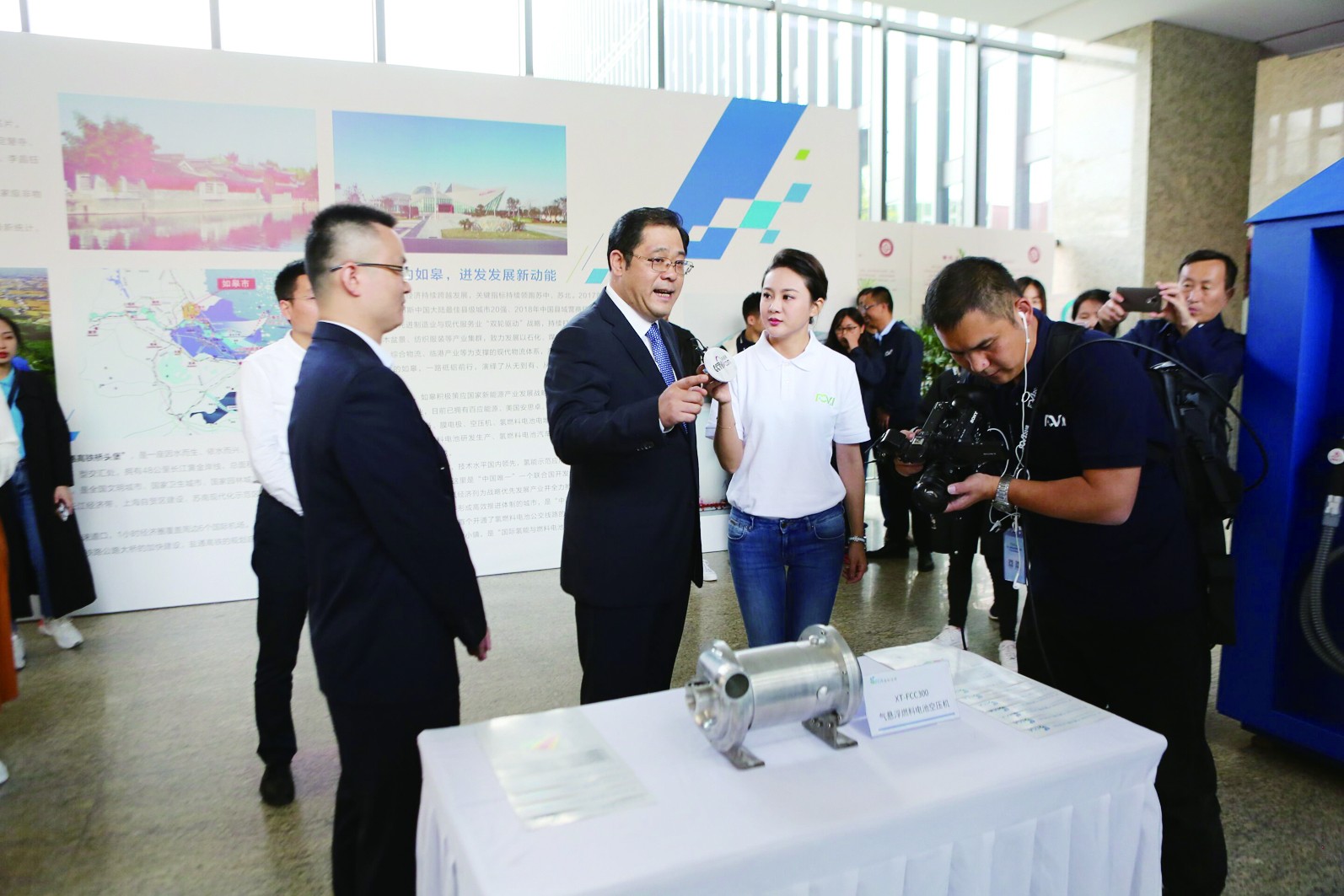 長三角氫能燃料電池汽車科普巡游活動在如皋始發(fā)