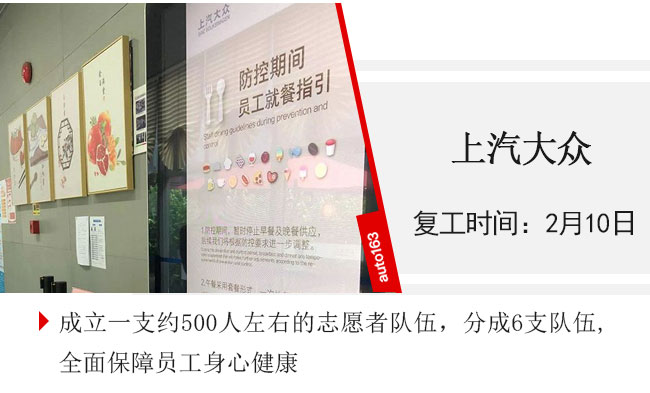 汽車行業復工率超75% 車企迎來大規模“返工潮”