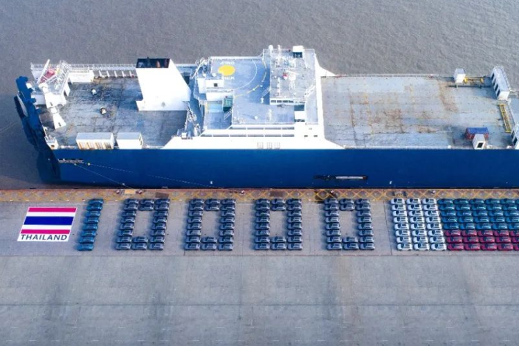 發(fā)運破萬！新一批BYD ATTO 3起航發(fā)往泰國