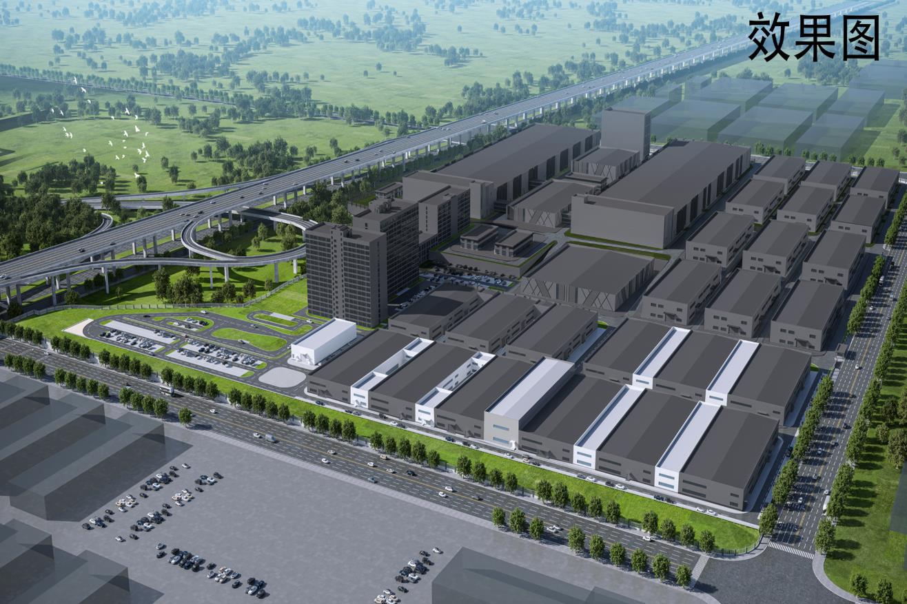 楚能50GWh新能源電池倉儲、物流項目