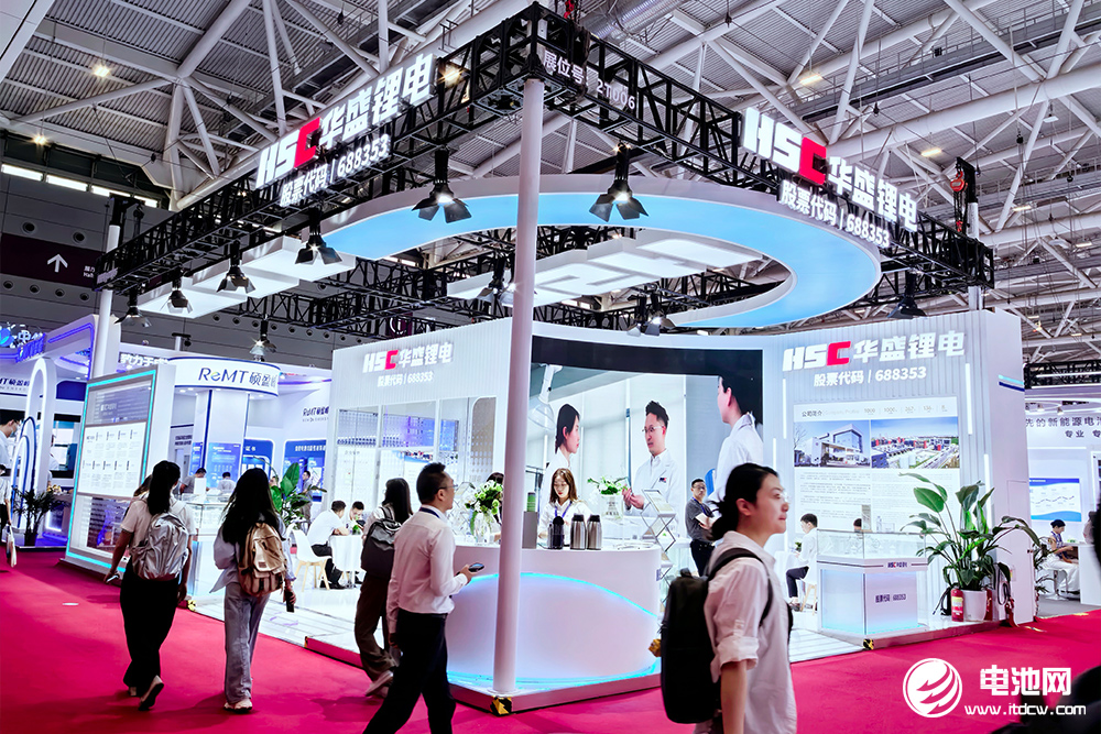 華盛鋰電亮相CIBF 2025 華盛鋰電亮相CIBF 2025