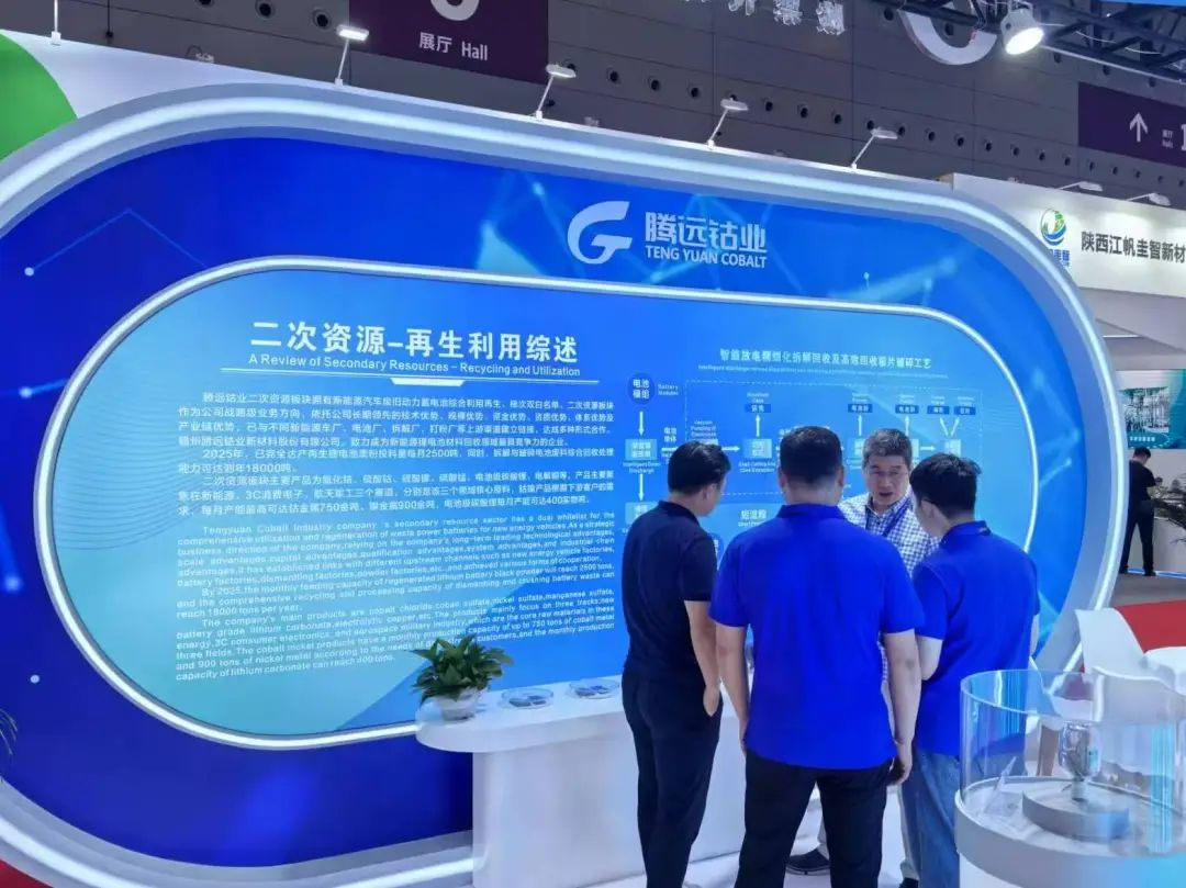 騰遠(yuǎn)鈷業(yè)二次資源板塊