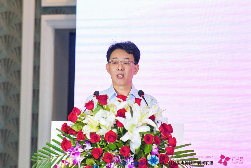 中關村新型電池技術創新聯盟秘書長于清教 中關村新型電池技術創新聯盟秘書長于清教