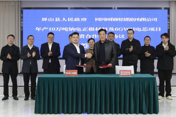 32億元!同興科技擬在四川屏山投建鈉電電芯及正極材料項目