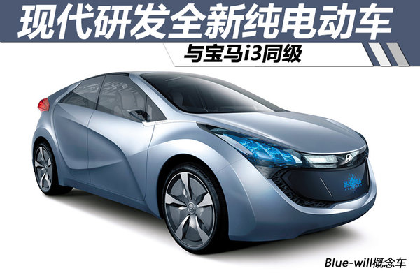 韓國現代研發全新純電動車 與寶馬i3同級