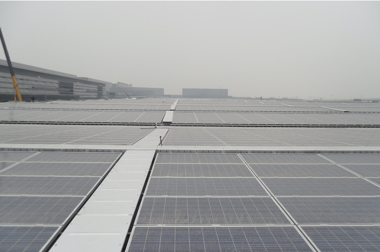 我國民航業內首座兆瓦級光伏電站虹橋機場投運