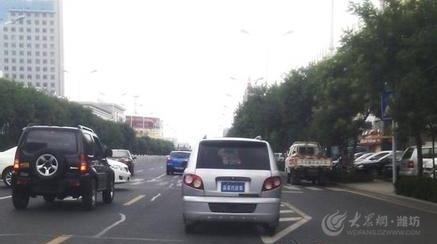 濰坊四輪代步車普遍 部分地區已實行上牌管理