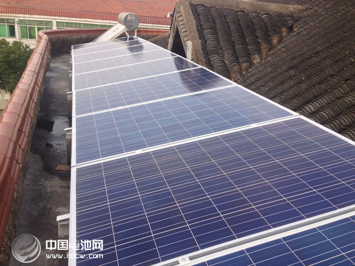光伏易浙江慈溪2.25KW家用光伏電站安裝并成功并網(wǎng)