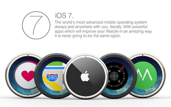 蘋果iWatch圓形外觀設(shè)計(jì)  這是你的菜嗎？