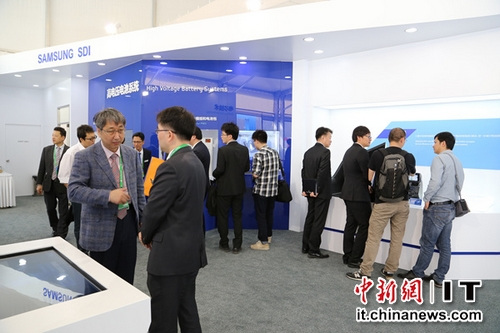 三星SDI亮相北京車展  鋰離子電池市場連續多年居首 