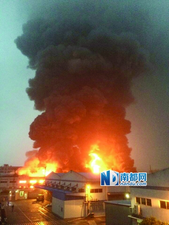 東莞歐亞非電動車廠起火 數千輛電動車被燒毀