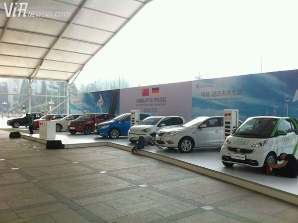 中德兩國總理或就電動汽車充電項目展開探討