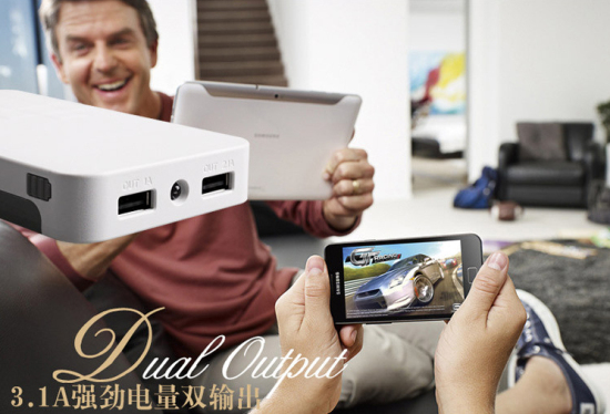 為大屏手機(jī)而生 Besiter13000毫安強(qiáng)尼思移動(dòng)電源