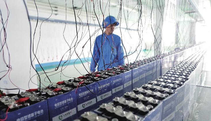 遼寧年產(chǎn)1.5億安時(shí)電容型鋰離子電池生產(chǎn)線(xiàn)投產(chǎn)