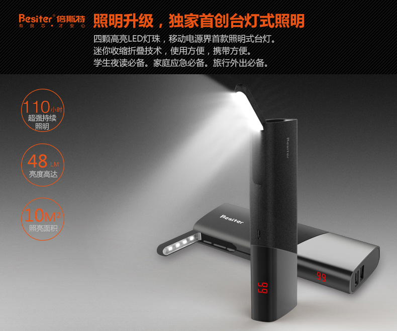 這一次，天都樂了--Besiter天悅移動電源