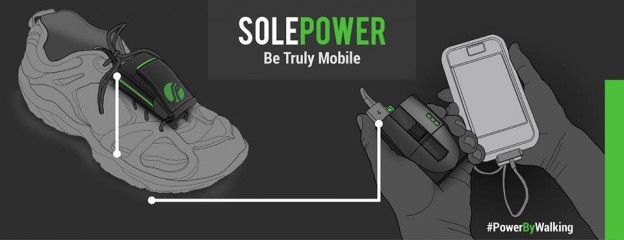 自己的電池自己充 發(fā)電鞋墊走路就能充電
