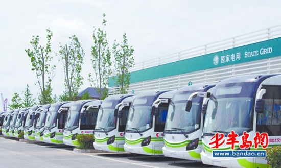 青島400部純電動車全部到位 有望年底投入運行 青島400部純電動車全部到位 有望年底投入運行