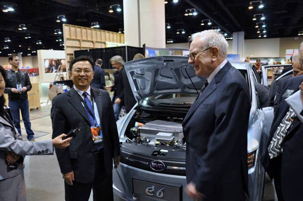 巴菲特賣汽車 是為比亞迪進入美國在鋪路嗎？