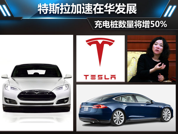 特斯拉加速在華發展  充電樁數量將增50%