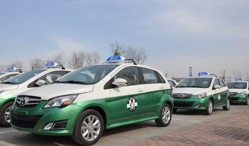 北京4年內將所有現有出租車替換為電動車型