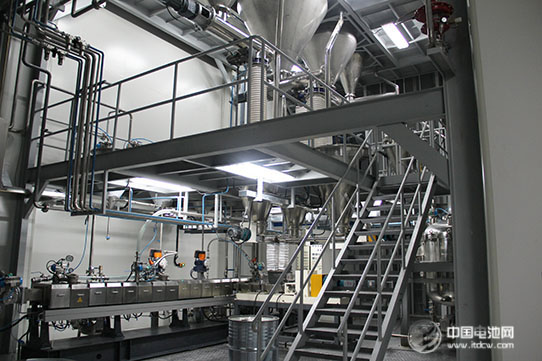 金銀河智能首創鋰電正負極漿料生產線在南都電源投產