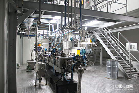 金銀河智能首創鋰電正負極漿料生產線在南都電源投產