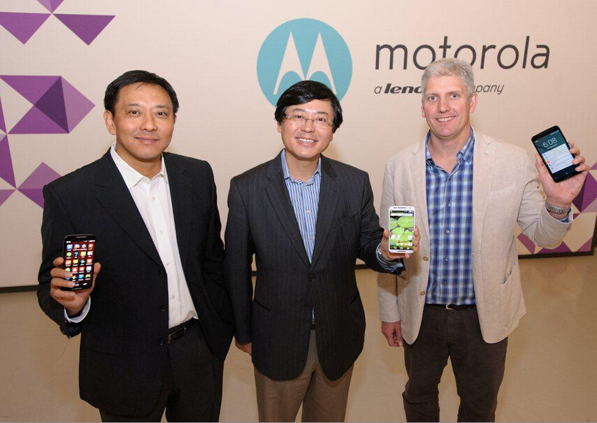 聯想完成收購摩托羅拉 楊元慶向三星蘋果下戰書 聯想完成收購摩托羅拉 楊元慶向三星蘋果下戰書