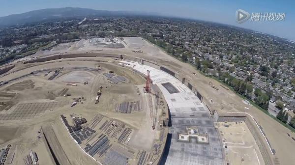 蘋(píng)果公司新總部首次亮相 外形貌似宇宙飛船 蘋(píng)果公司新總部首次亮相 外形貌似宇宙飛船