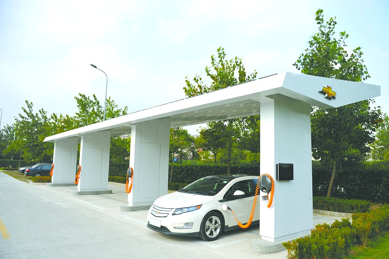 北京首座光伏公共充電站本月中旬正式啟用 北京首座光伏公共充電站本月中旬正式啟用