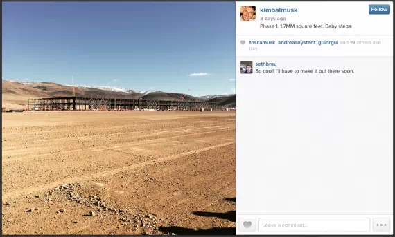 馬斯克近日去了一趟“超級電池工廠”  特斯拉又要帥呆了？