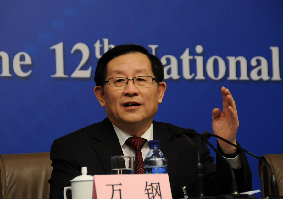 全國政協副主席、致公黨中央主席萬鋼