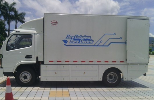 比亞迪電動卡車 比亞迪電動卡車