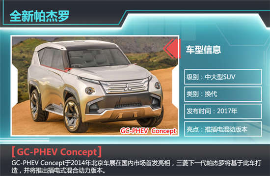 三菱發力新能源  3款插電混合動力車型將推出