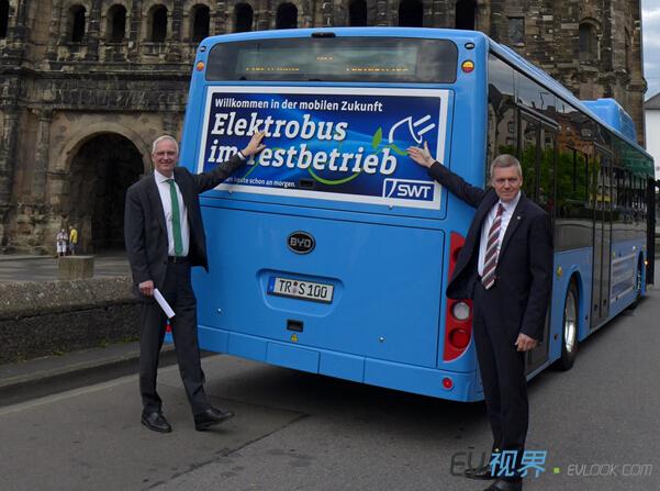 再傳綠色夢想 比亞迪純電動大巴駛入德國歷史古城 再傳綠色夢想 比亞迪純電動大巴駛入德國歷史古城