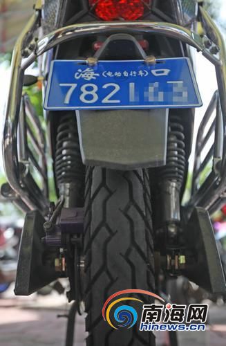 掛藍牌的超標電動車