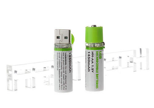 USB充電創意AA電池  不帶充電器也能給手機充電