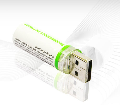 USB充電創意AA電池  不帶充電器也能給手機充電