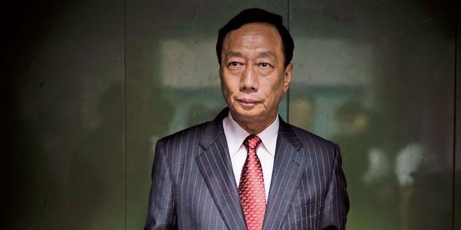 郭臺銘發(fā)脾氣了：英國小報造謠 富士康工作環(huán)境不輸勞斯萊斯