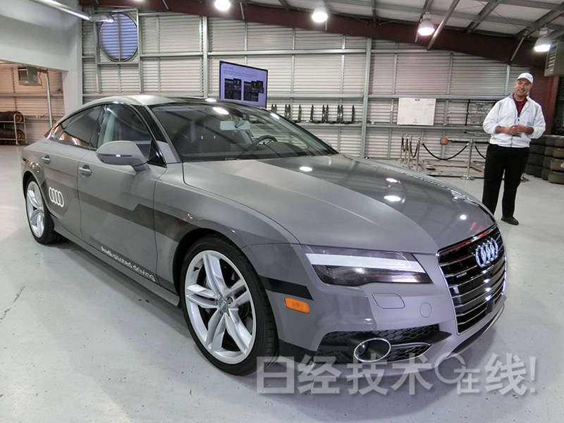 奧迪公開高速道路用自動駕駛車“Jack”內部 奧迪公開高速道路用自動駕駛車“Jack”內部